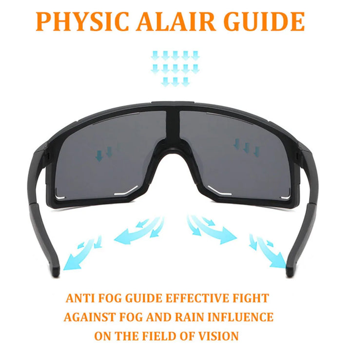 Road Bike Sports Glasses – Polarized Lenses, Outdoor Riding