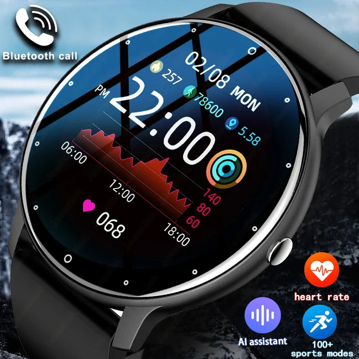 New Smart Watch Sports Fitness New Ultra Light