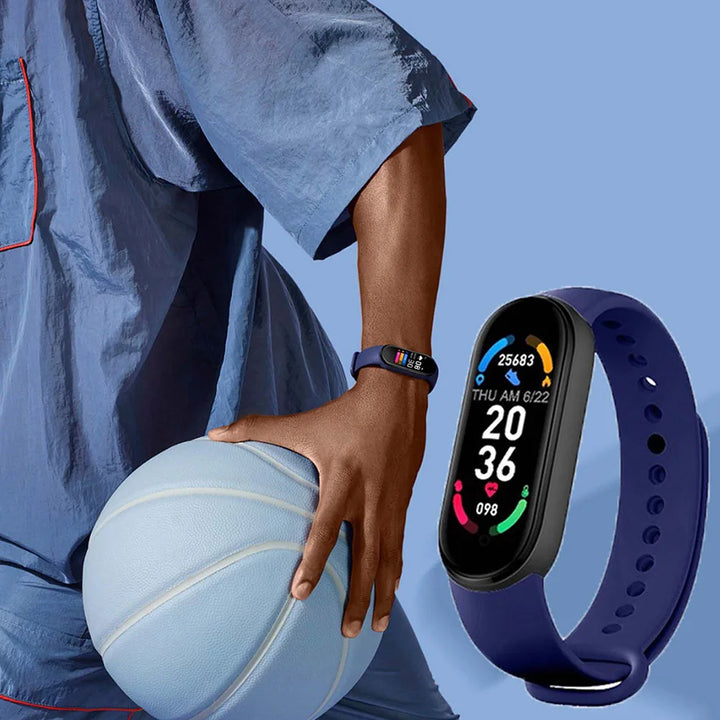 Smart Watch M6 Men Women Fitness Smart Bracelet Sports