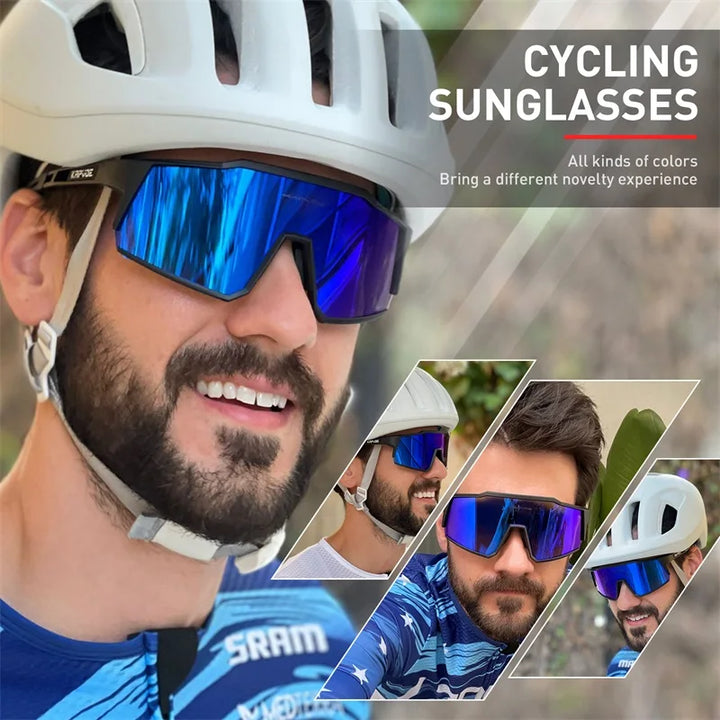 Ultra Light Kapvoe Cycling Glasses – Polarized, MTB & Road, Outdoor Sports