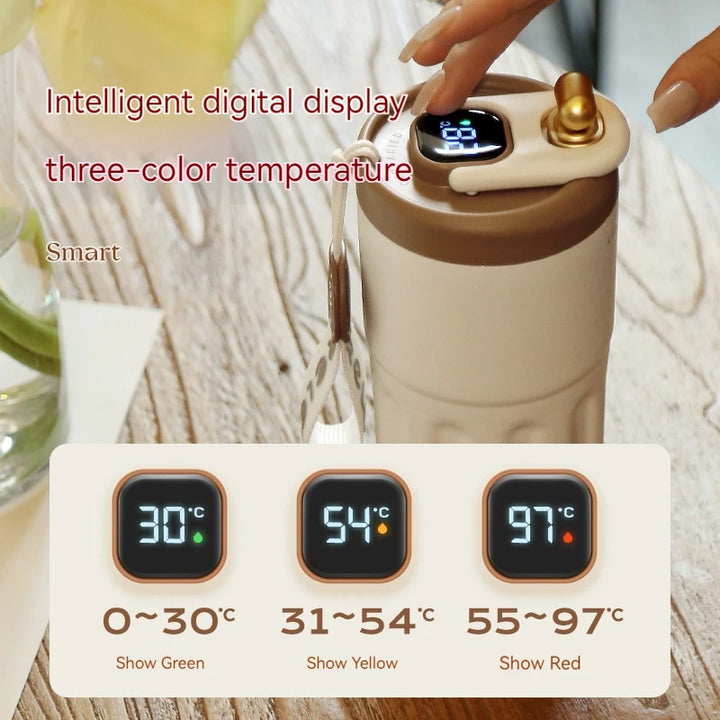 Smart LED Temperature Display Thermal Mug  450ml