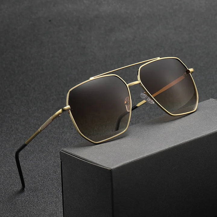 Outdoor Driving Sunglasses – Polarized Square Large Frame, Men & Women