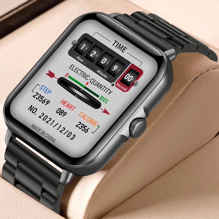 2025 Smartwatch 2.01" – Bluetooth Calls & Music, Waterproof, Fitness Tracker