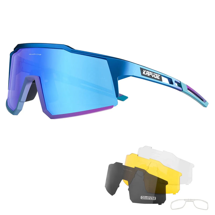 Ultra Light Kapvoe Cycling Glasses – Polarized, MTB & Road, Outdoor Sports
