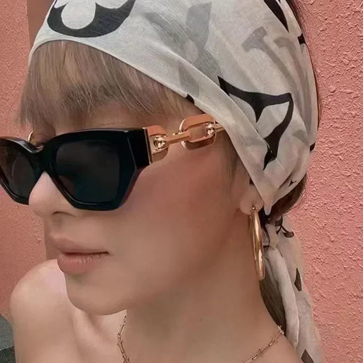 Sunglasses New Fashion Cat Eye – Vintage UV400