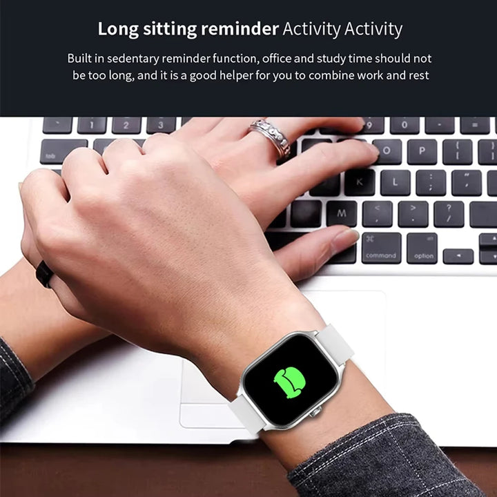 H9 Pro MAX Smartwatch – 2.01" Display, BT Calls, Fitness, Alerts