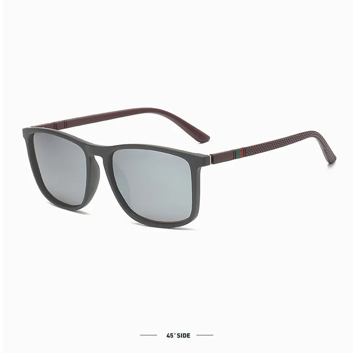 Outdoor Driving Sunglasses – Polarized Square Large Frame, Men & Women