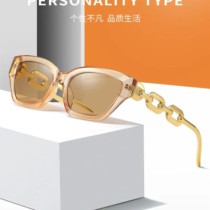 Sunglasses New Fashion Cat Eye – Vintage UV400