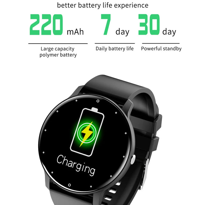 New Smart Watch Sports Fitness New Ultra Light