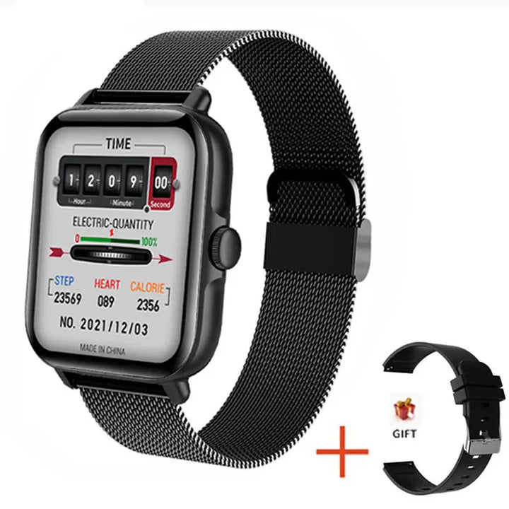 2025 Smartwatch 2.01" – Bluetooth Calls & Music, Waterproof, Fitness Tracker