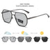 Luxury Metal Photochromic Sunglasses – Polarized, Chameleon Lenses, UV400