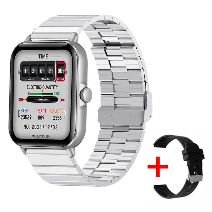 2025 Smartwatch 2.01" – Bluetooth Calls & Music, Waterproof, Fitness Tracker
