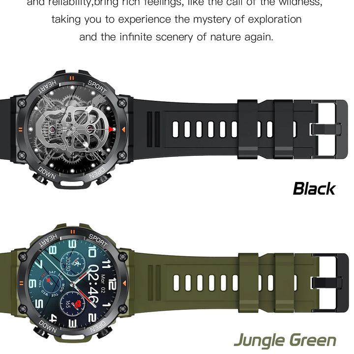 K56Pro Smartwatch – 1.39" HD Screen, Heart Rate, Sport, Long Battery