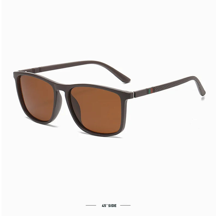 Outdoor Driving Sunglasses – Polarized Square Large Frame, Men & Women