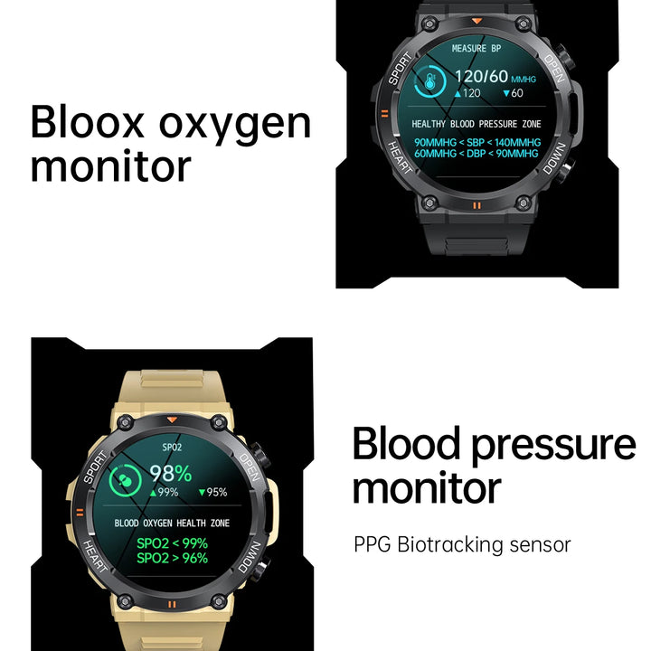K56Pro Smartwatch – 1.39" HD Screen, Heart Rate, Sport, Long Battery