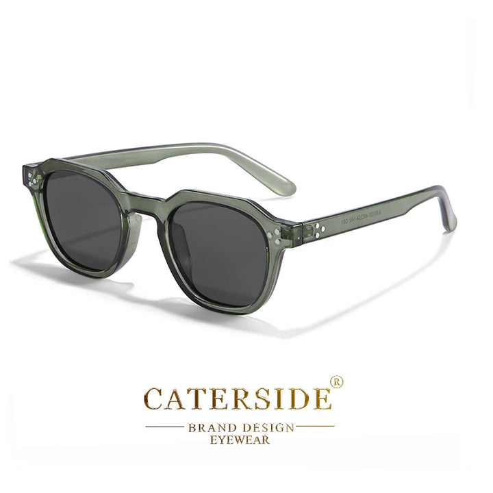 Retro Polarized Sunglasses CATERSIDE – Ultralight TR90 Frame - Men/Women