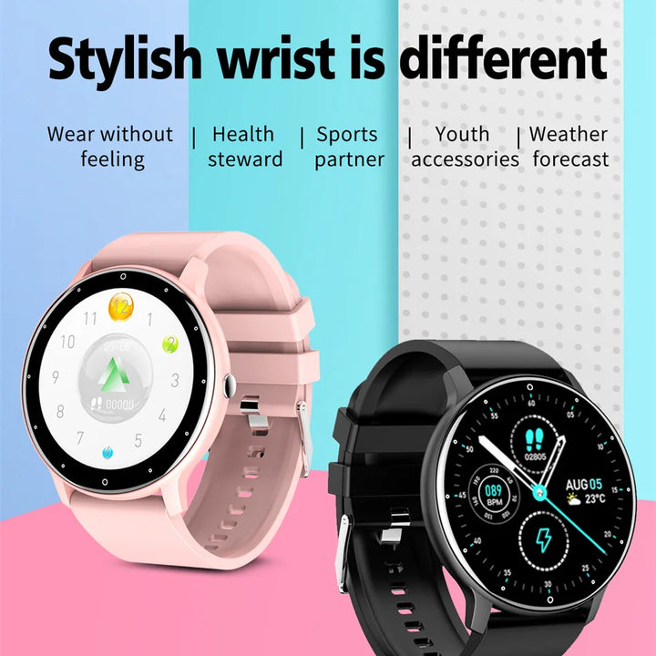 New Smart Watch Sports Fitness New Ultra Light