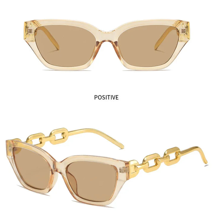 Sunglasses New Fashion Cat Eye – Vintage UV400