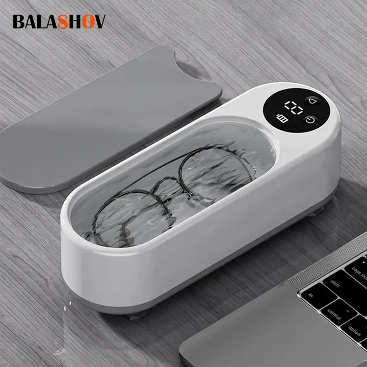 Portable 450ml Ultrasonic Jewelry & Household Cleaner Pod
