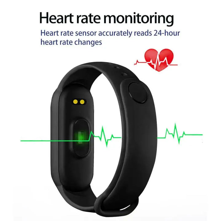 Smart Watch M6 Men Women Fitness Smart Bracelet Sports