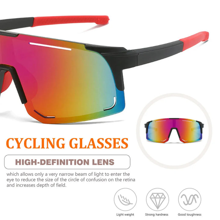 Road Bike Sports Glasses – Polarized Lenses, Outdoor Riding