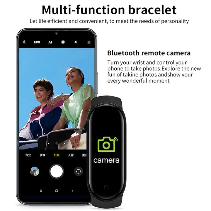 Smart Watch M6 Men Women Fitness Smart Bracelet Sports