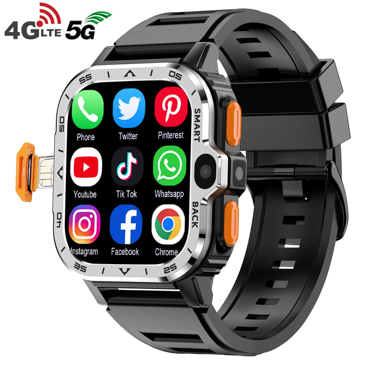 Valdus Smart Watch PGD – Dual Camera, NFC, 4G SIM, Fast Internet