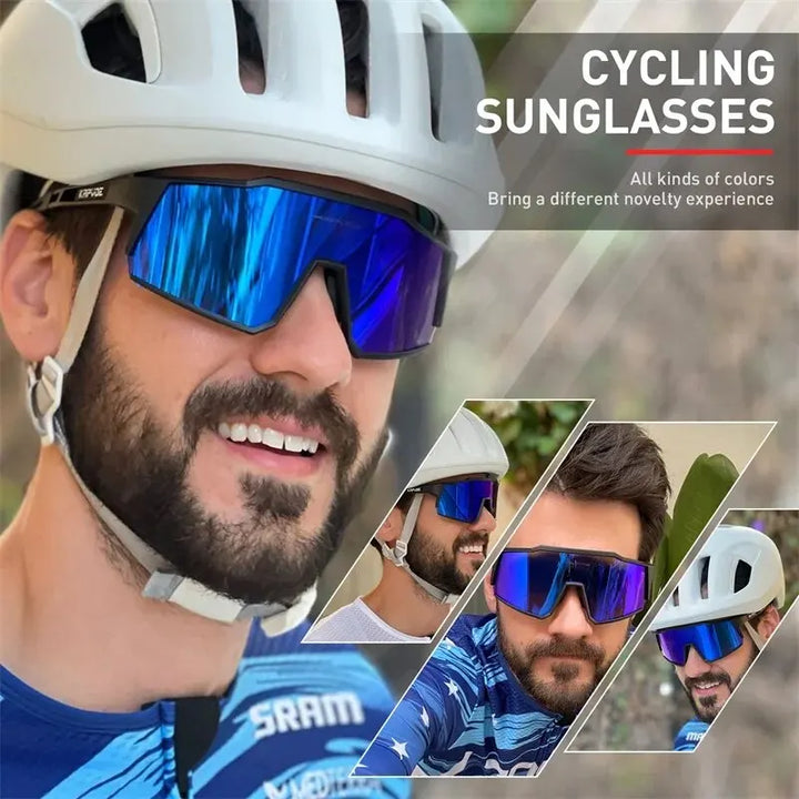 Ultra Light Kapvoe Cycling Glasses – Polarized, MTB & Road, Outdoor Sports