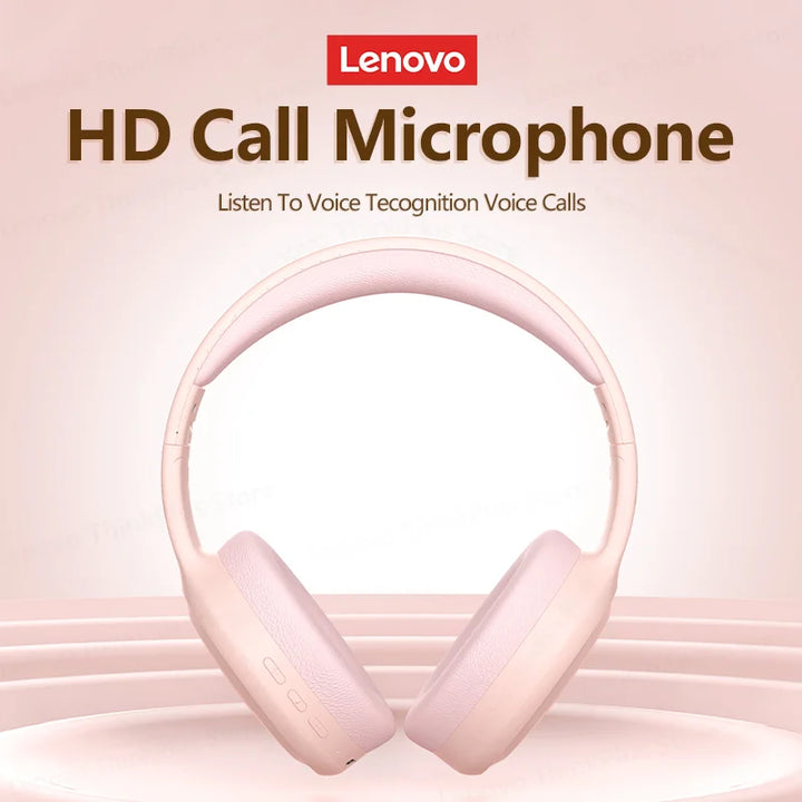 Original Lenovo TH30 Wireless Bluetooth Earphones – Foldable Headset for Sports and Gaming