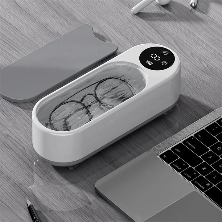 Portable 450ml Ultrasonic Jewelry & Household Cleaner Pod