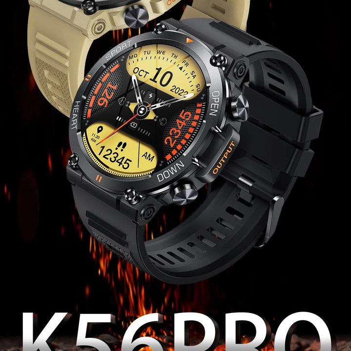 K56Pro Smartwatch – 1.39" HD Screen, Heart Rate, Sport, Long Battery
