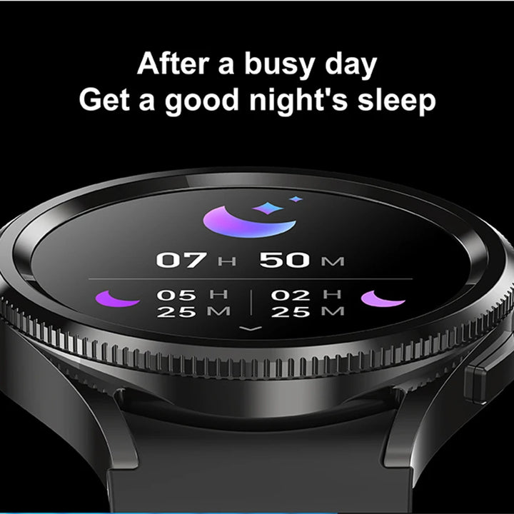 Watch 6 Classic Smartwatch – Bluetooth Call, GPS, Fitness, 2025 New