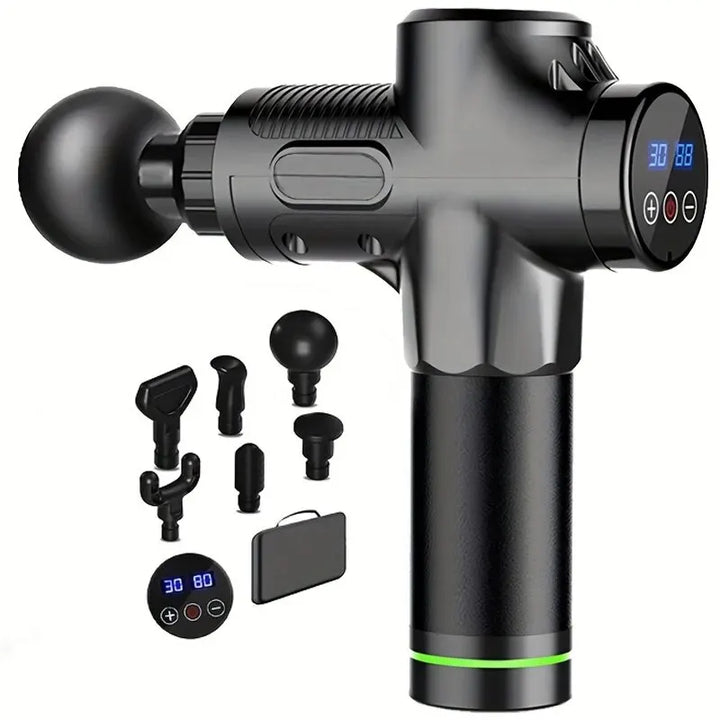 30-Level Deep Tissue Massage Gun – Electric Muscle Massager for Body, Neck and Fitness Recovery