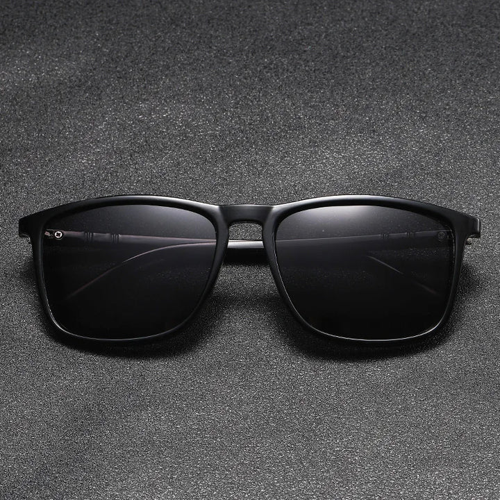 Outdoor Driving Sunglasses – Polarized Square Large Frame, Men & Women