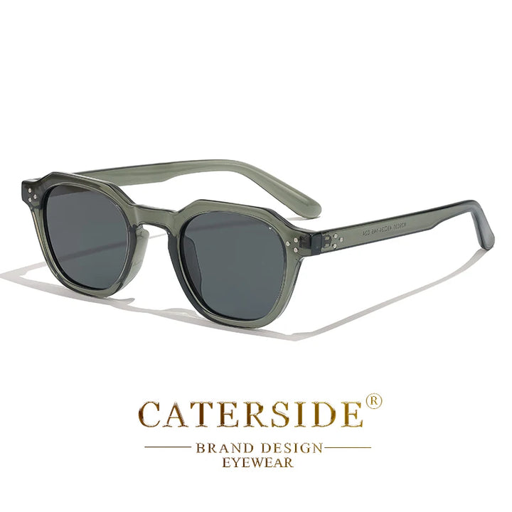 Retro Polarized Sunglasses CATERSIDE – Ultralight TR90 Frame - Men/Women
