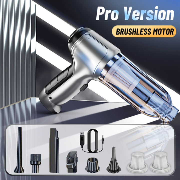 Wireless Car Vacuum Cleaner  Powerful Suction 95000PA for Auto & Home
