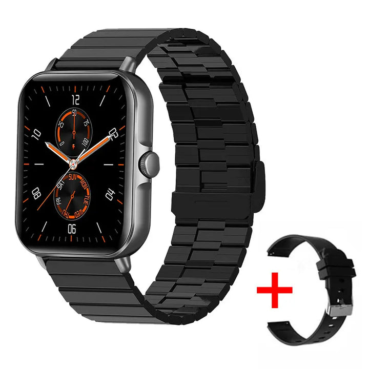 2025 Smartwatch 2.01" – Bluetooth Calls & Music, Waterproof, Fitness Tracker
