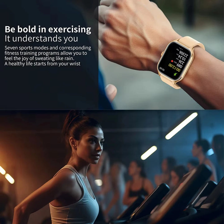 H9 Pro MAX Smartwatch – 2.01" Display, BT Calls, Fitness, Alerts